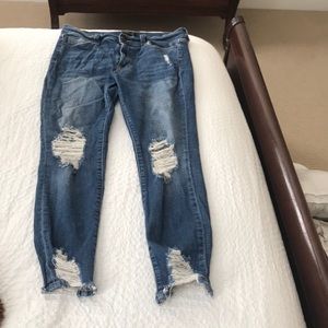 Forever 21 Ripped Jeans